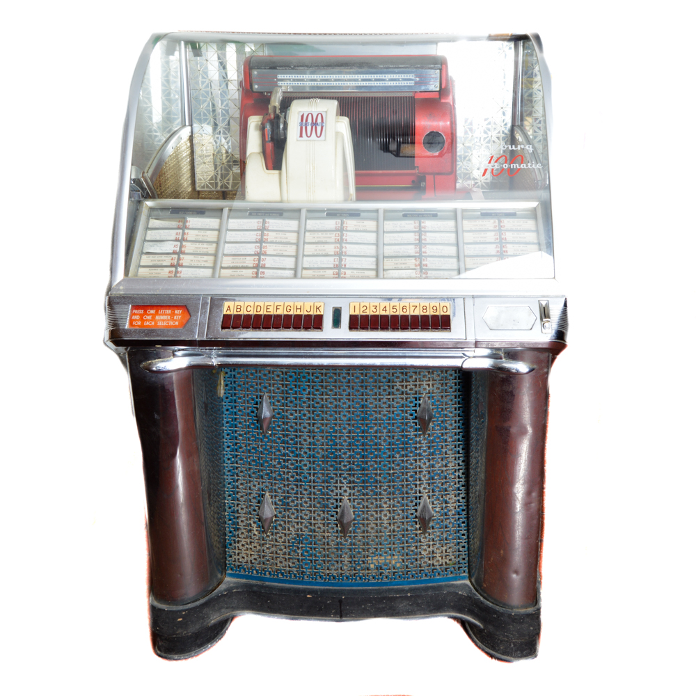 1950s Seeburg Select-O-Matic 100 Jukebox : EBTH