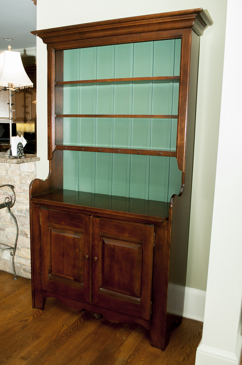 Nichols & Stone Hardwood Hutch EBTH