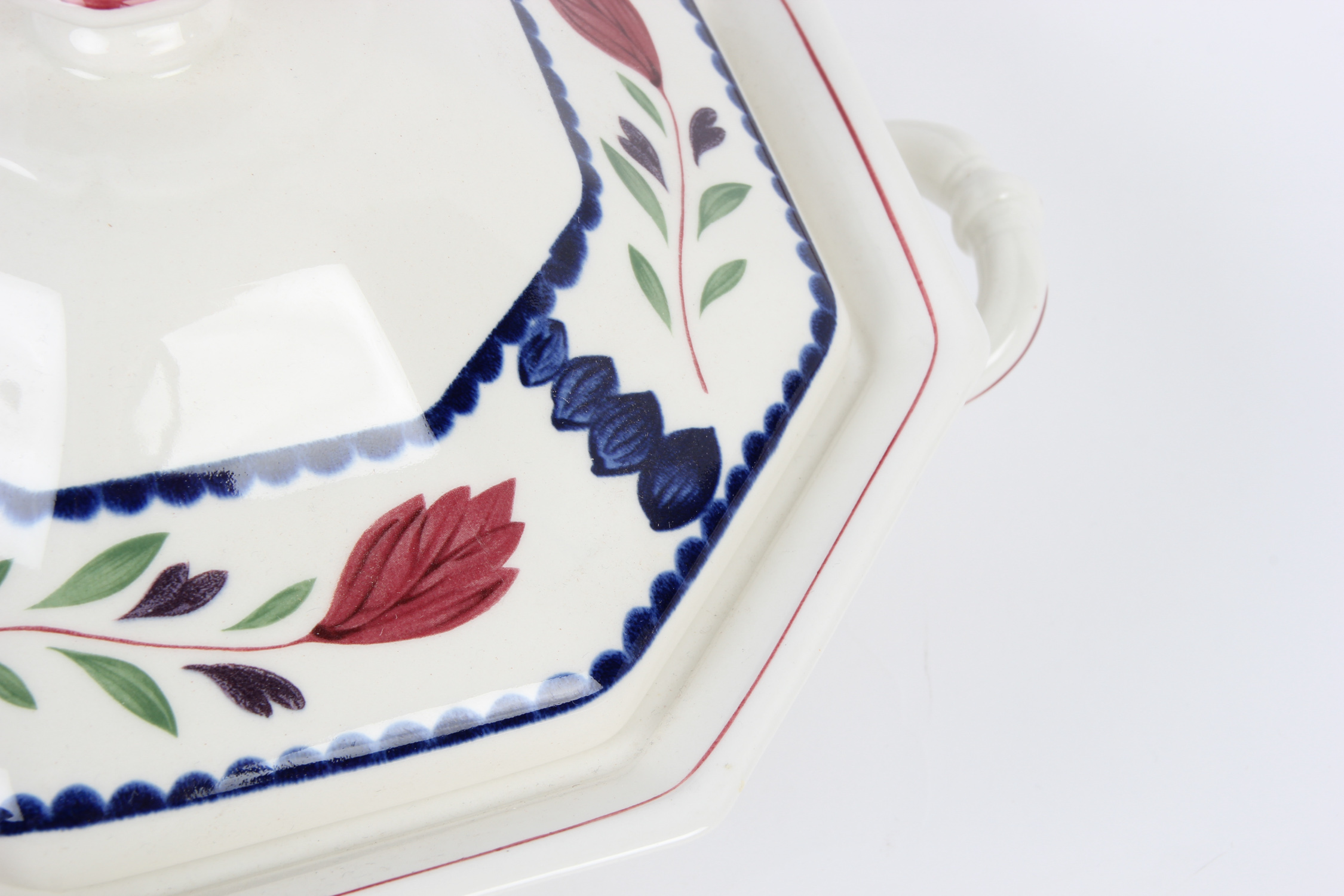 Adams English Ironstone "Lancaster" Serving Dishes and Teapot EBTH