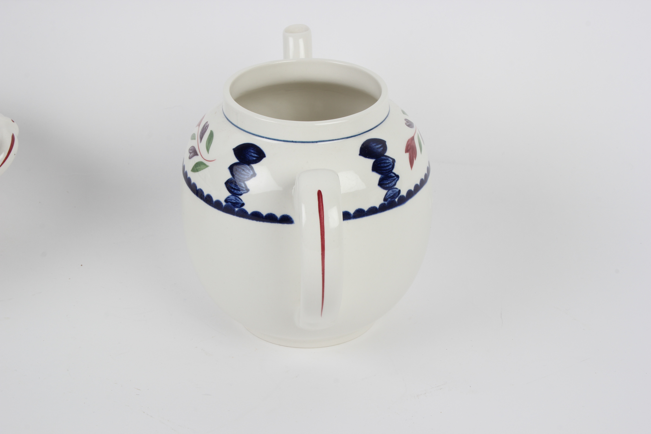 Adams English Ironstone "Lancaster" Serving Dishes and Teapot EBTH