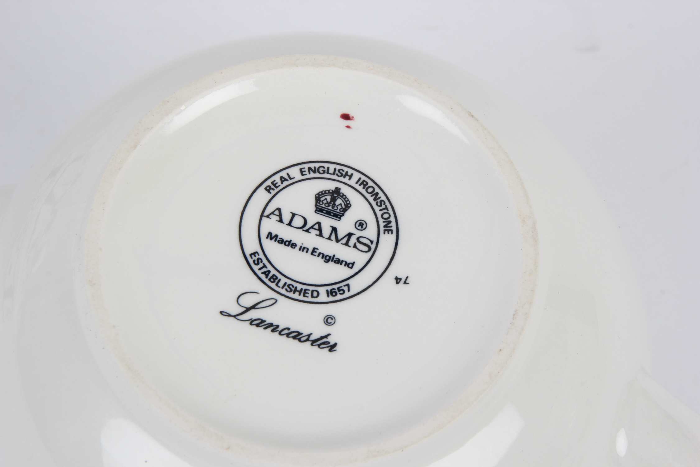 Adams English Ironstone "Lancaster" Serving Dishes and Teapot EBTH