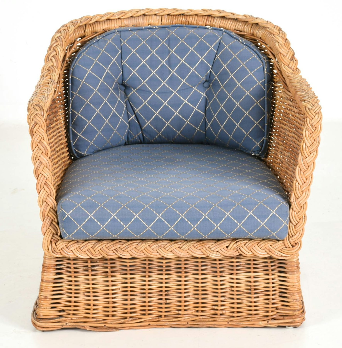 Woven Wicker Accent Chairs | EBTH