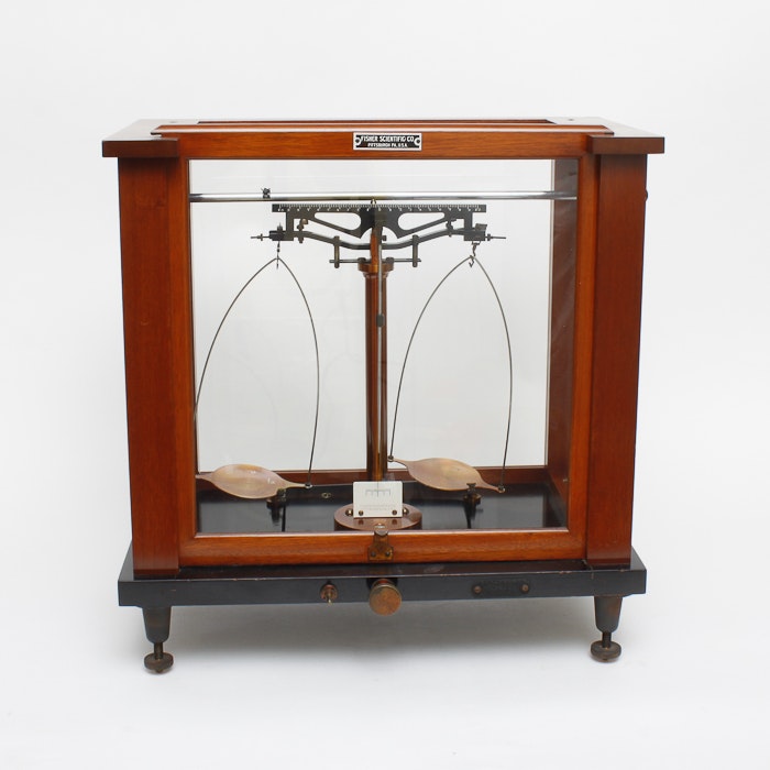 Antique Fisher Scientific Co. Apothecary Balance Scale | EBTH