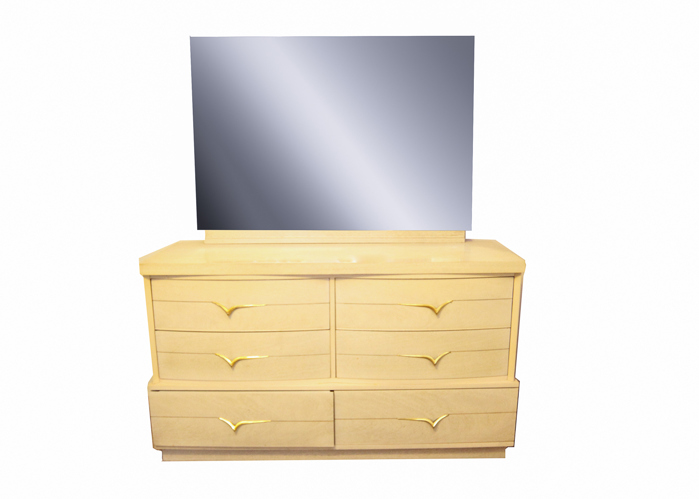 Retro Harmony House Dresser And Mirror Ebth