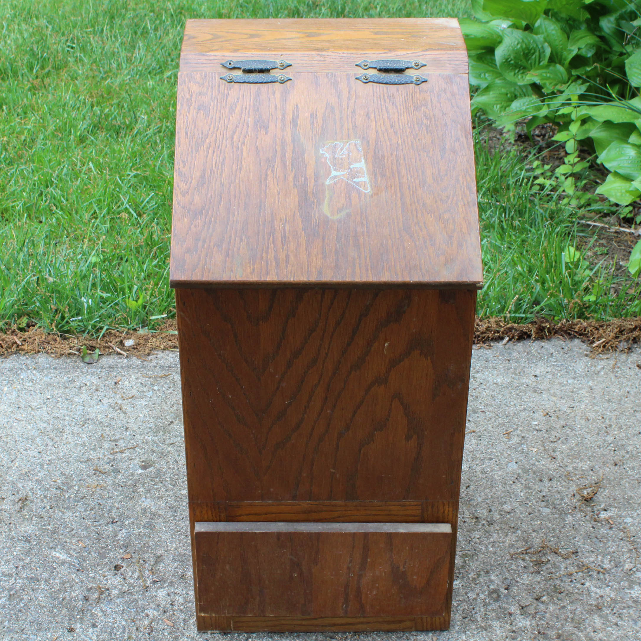 Oak Potato Bin EBTH