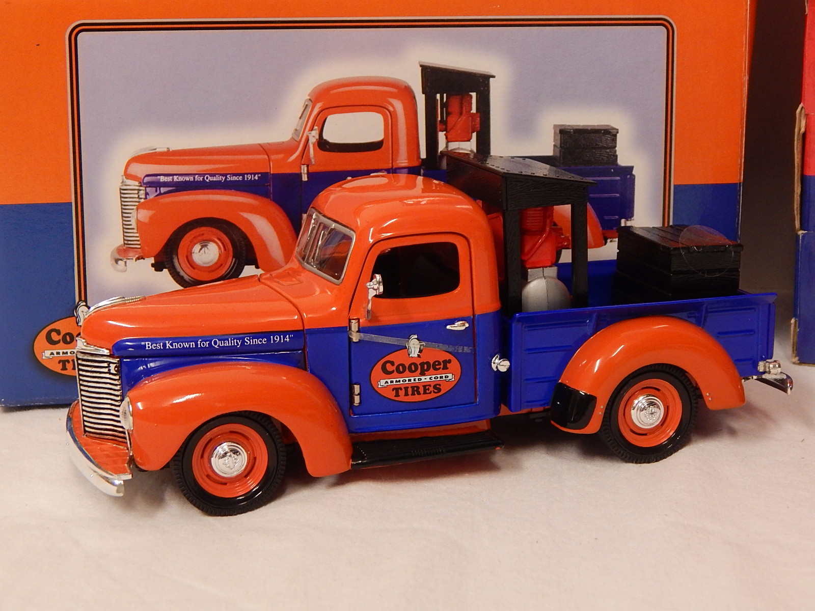 Three Cooper Tires Collectible Toy Trucks EBTH