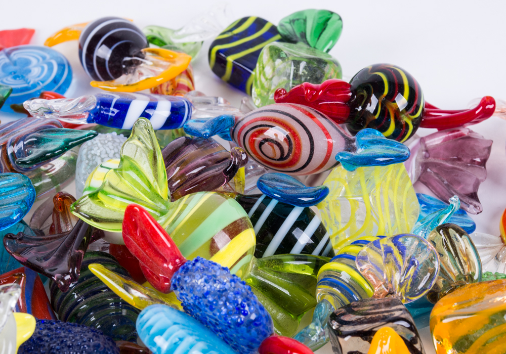 Murano Glass Candy Collection EBTH