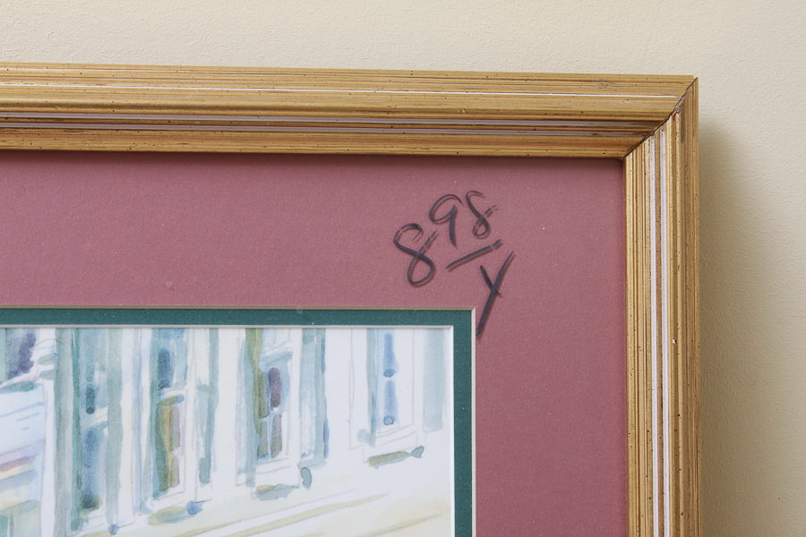 Framed Numbered Prints by Betty Anglin Smith EBTH