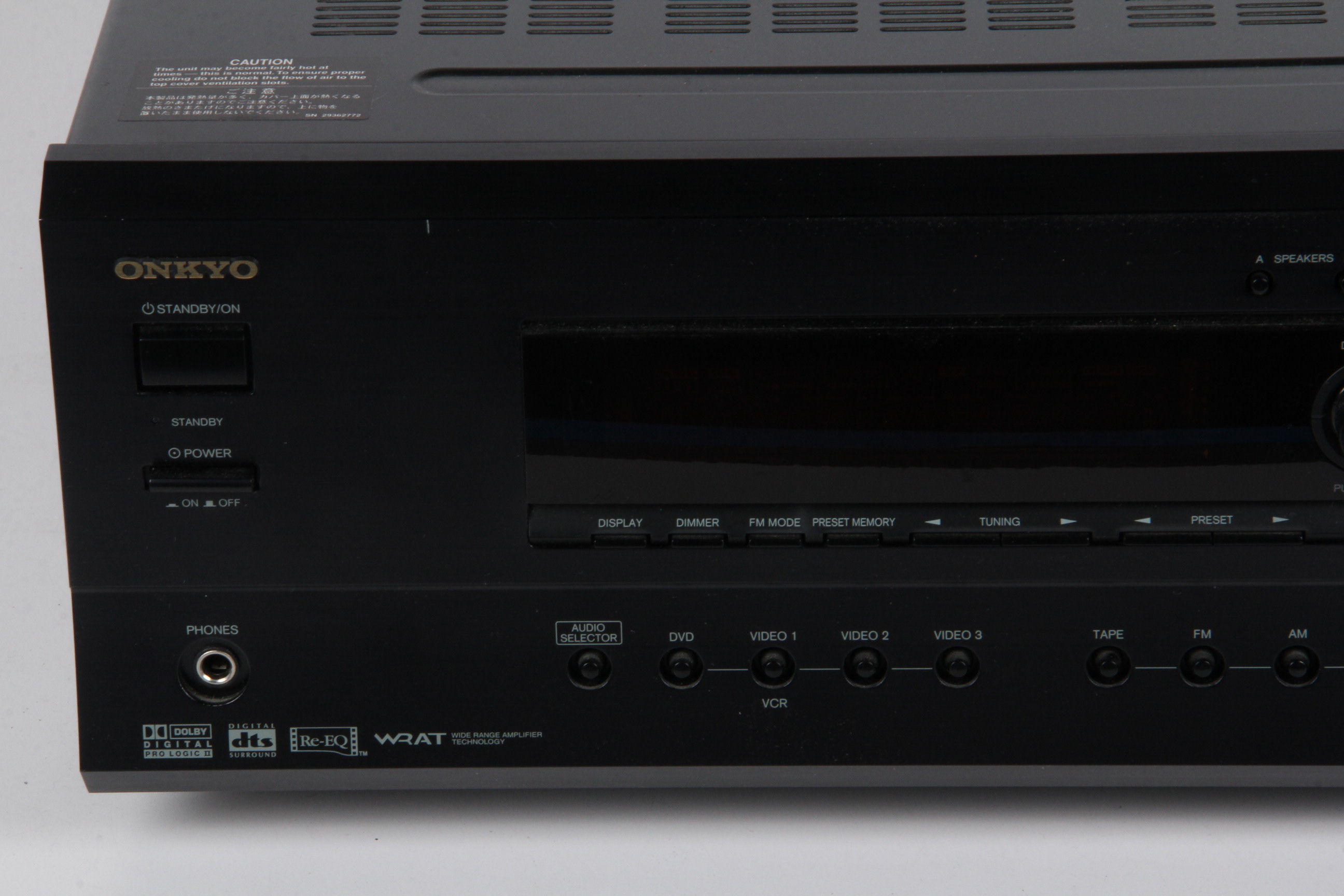 Onkyo TXDS595 AV Receiver EBTH