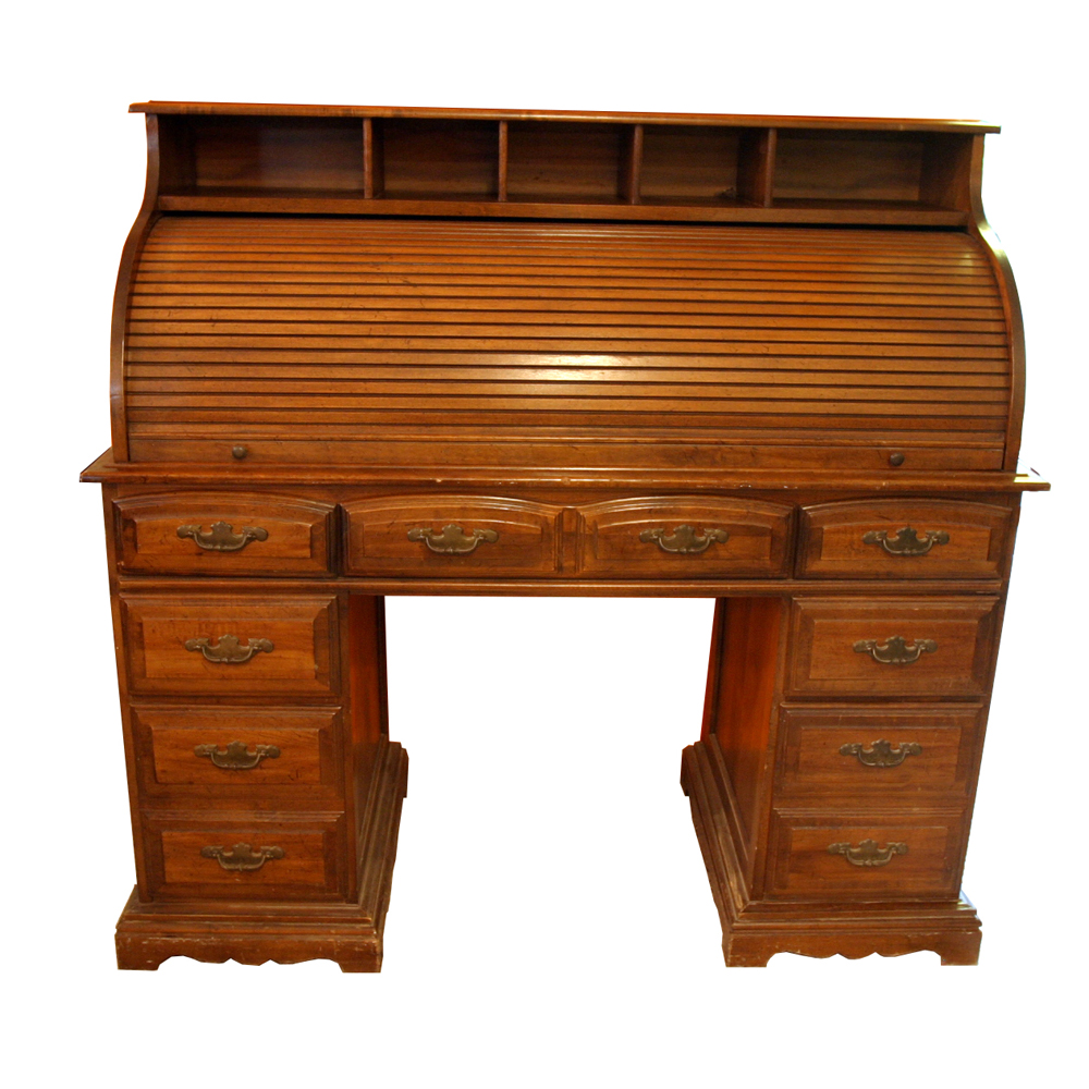 Riverside Roll Top Desk EBTH
