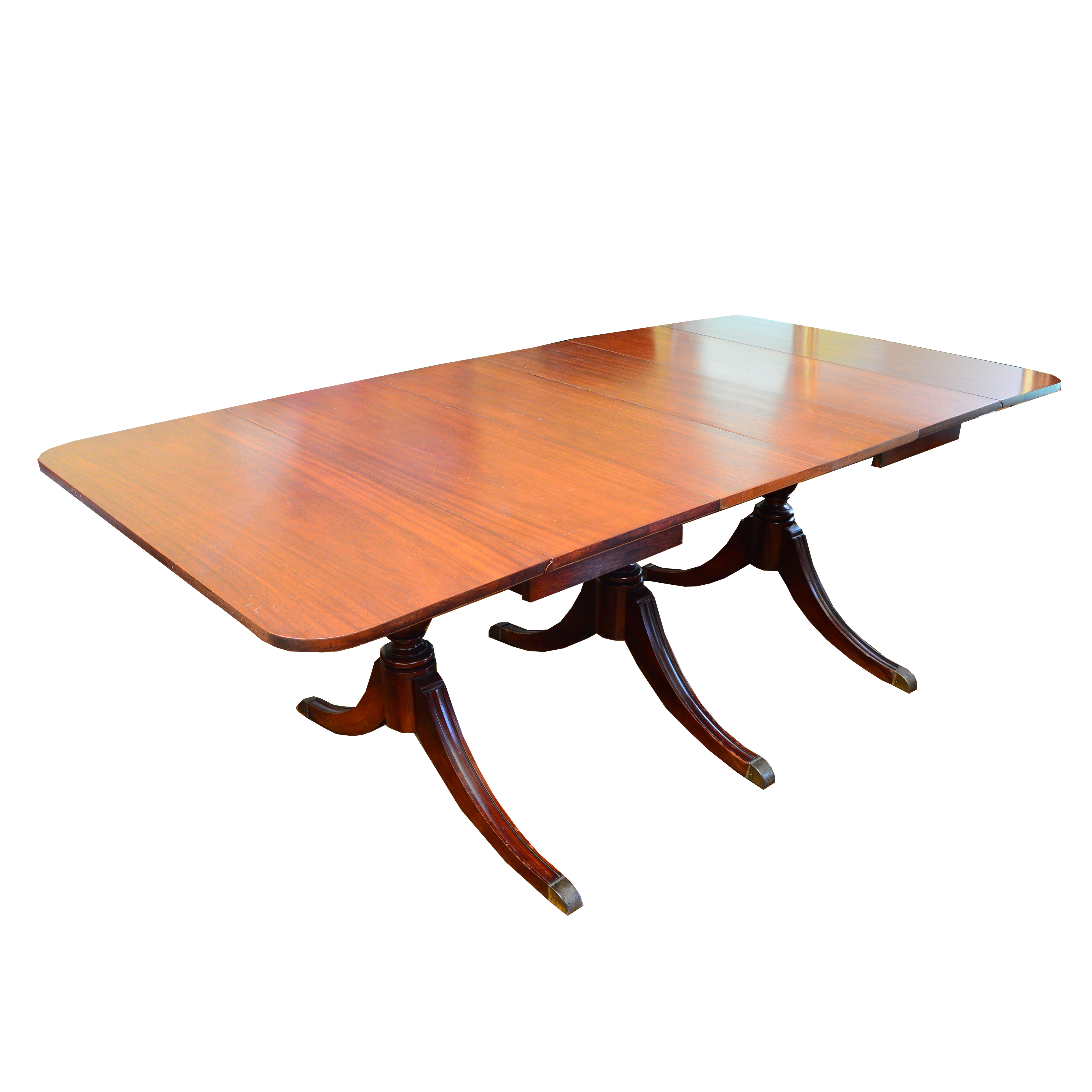 Duncan Phyfe Style Dining Room Table EBTH
