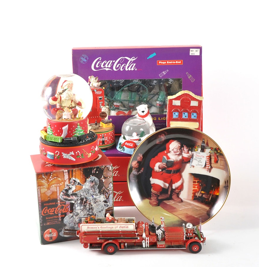 coca cola holiday decor ebth coca cola holiday decor ebth