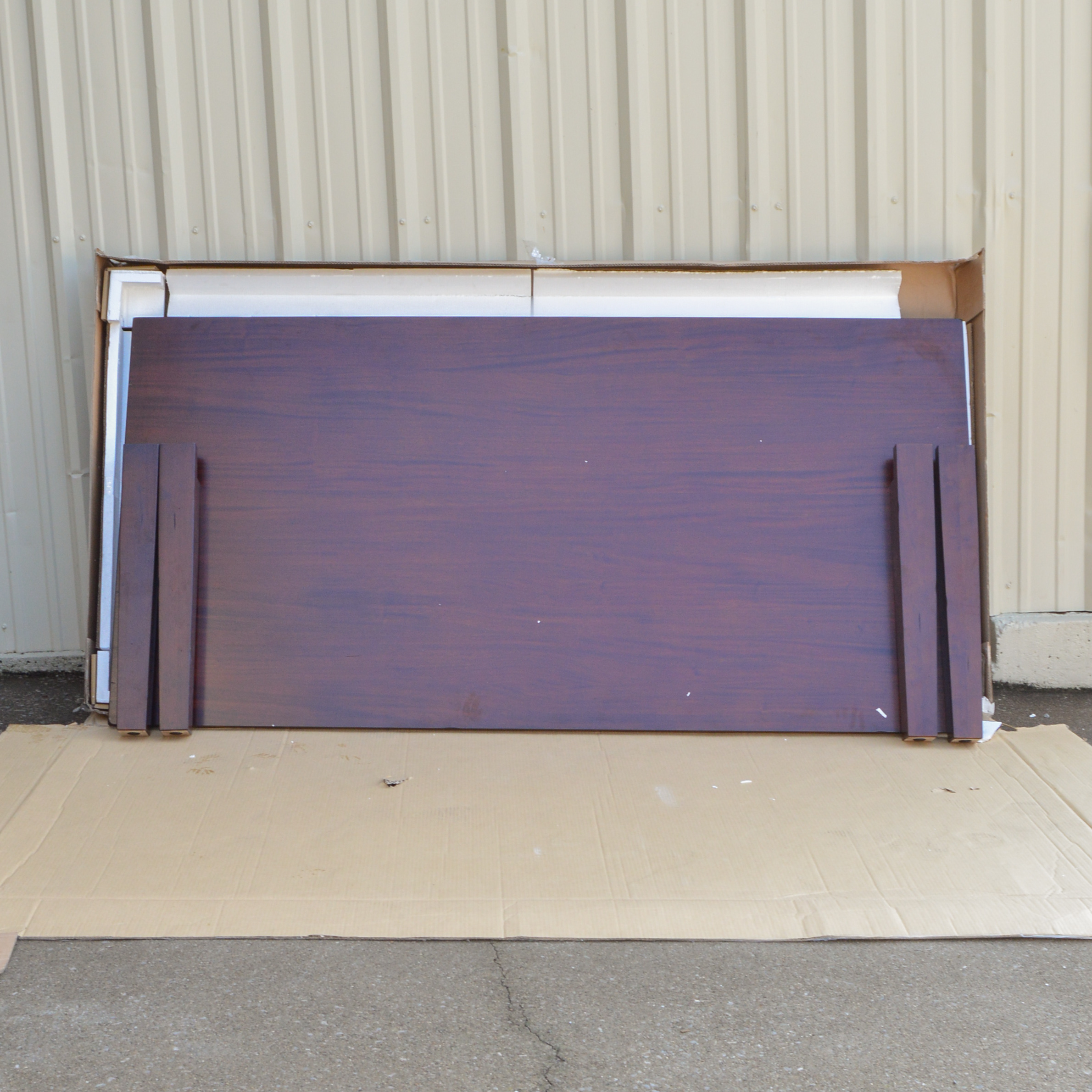 Pier 1 Imports "Torrance" 84" Mahogany Table | EBTH