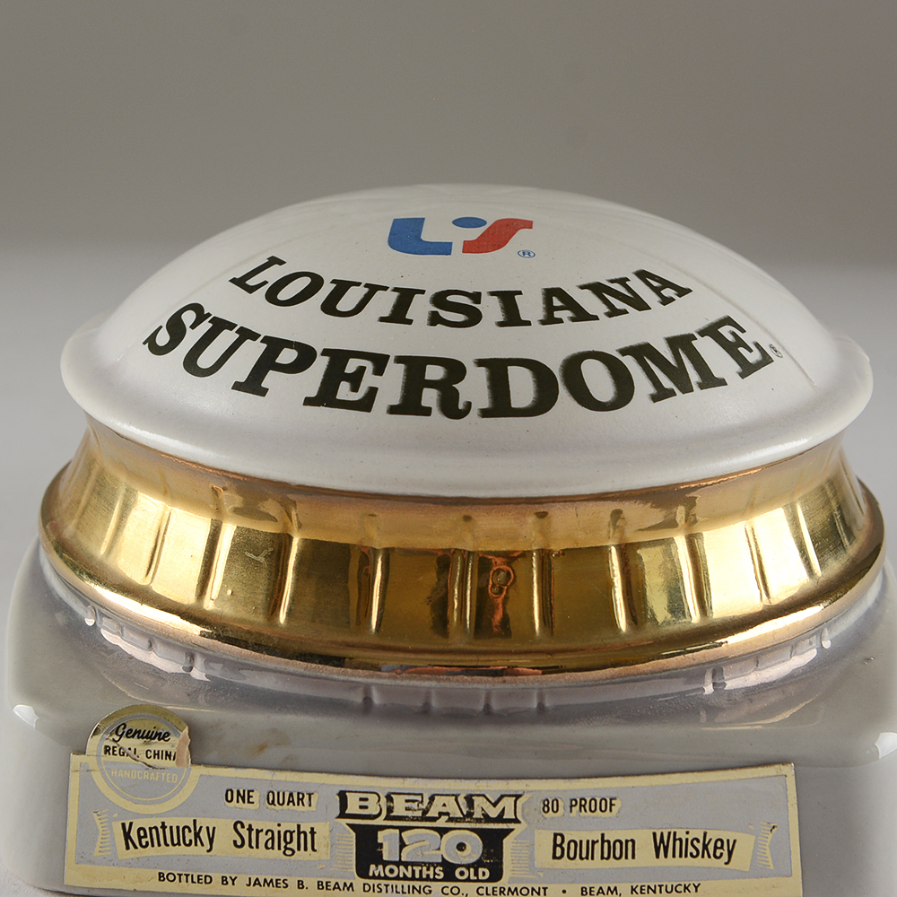Vintage Louisiana Superdome Jim Beam Decanter EBTH
