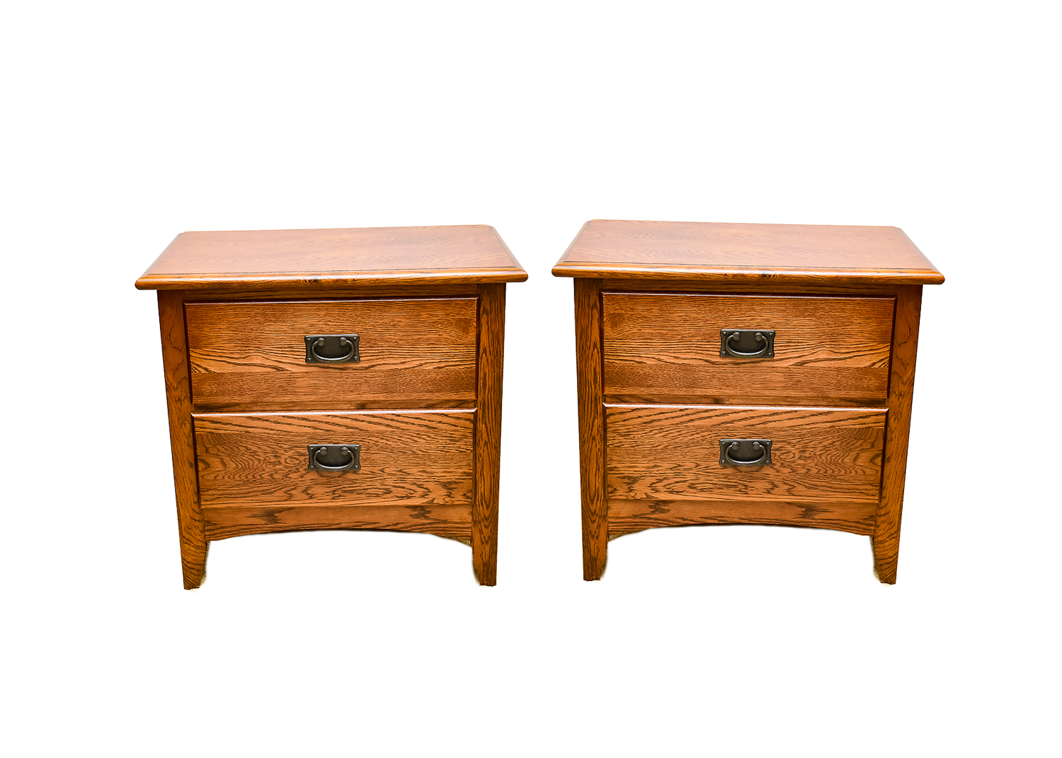 Pair of Mission Style Nightstands EBTH