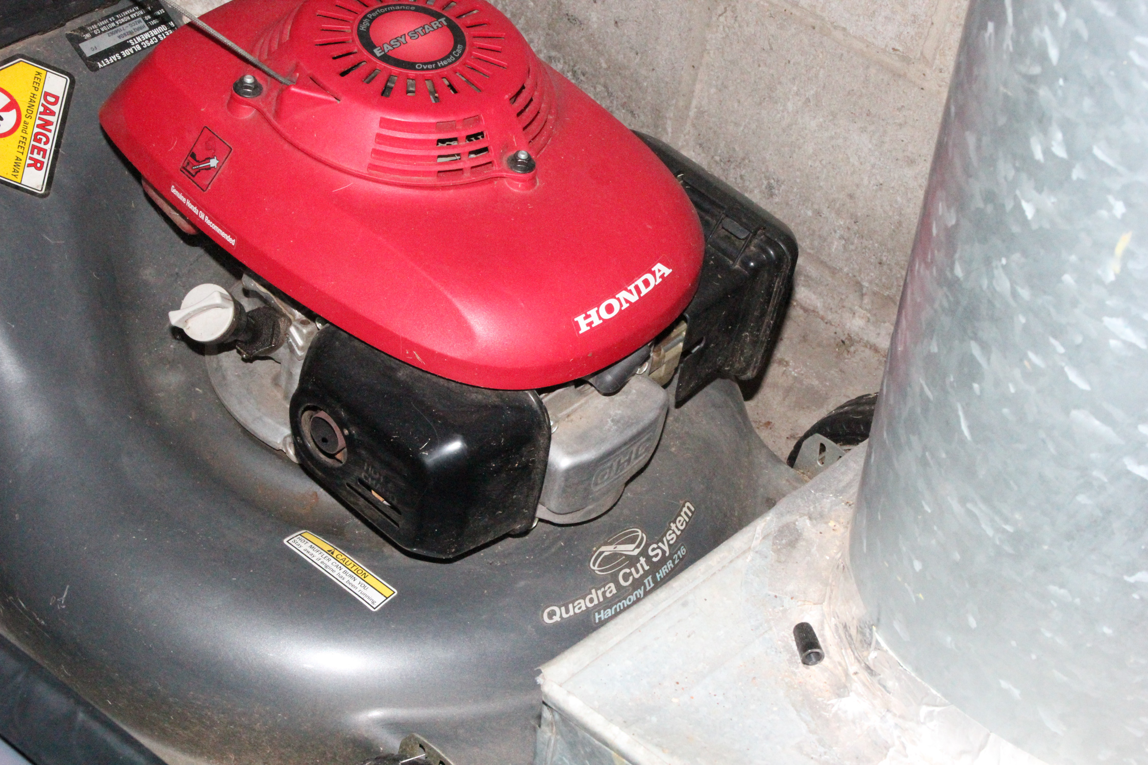 Honda "Harmony II" HRR216 SelfPropelled Mower EBTH