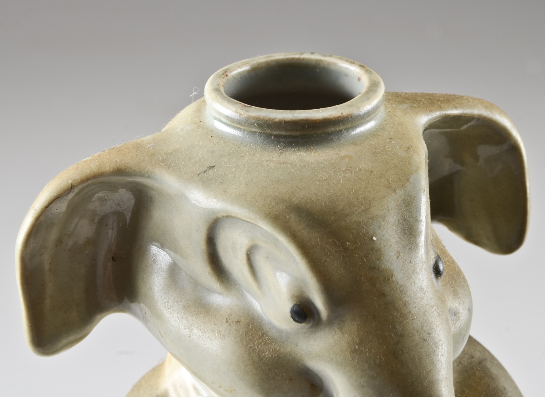 1964 Jim Beam Donkey and Elephant Political Whiskey Decanters by Regal