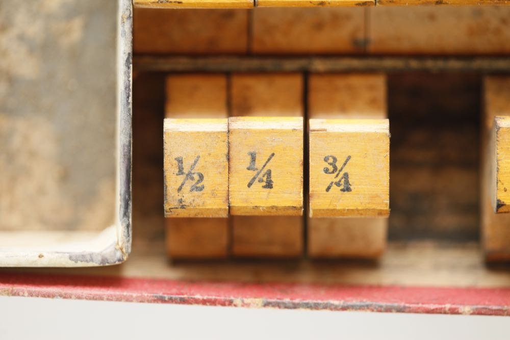 Antique Grocery Store Rubber Stamps EBTH