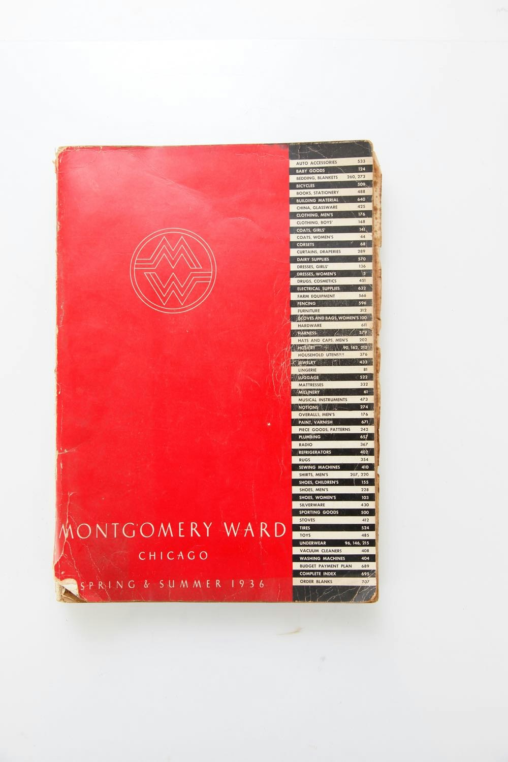 Vintage Montgomery Ward Catalogue EBTH