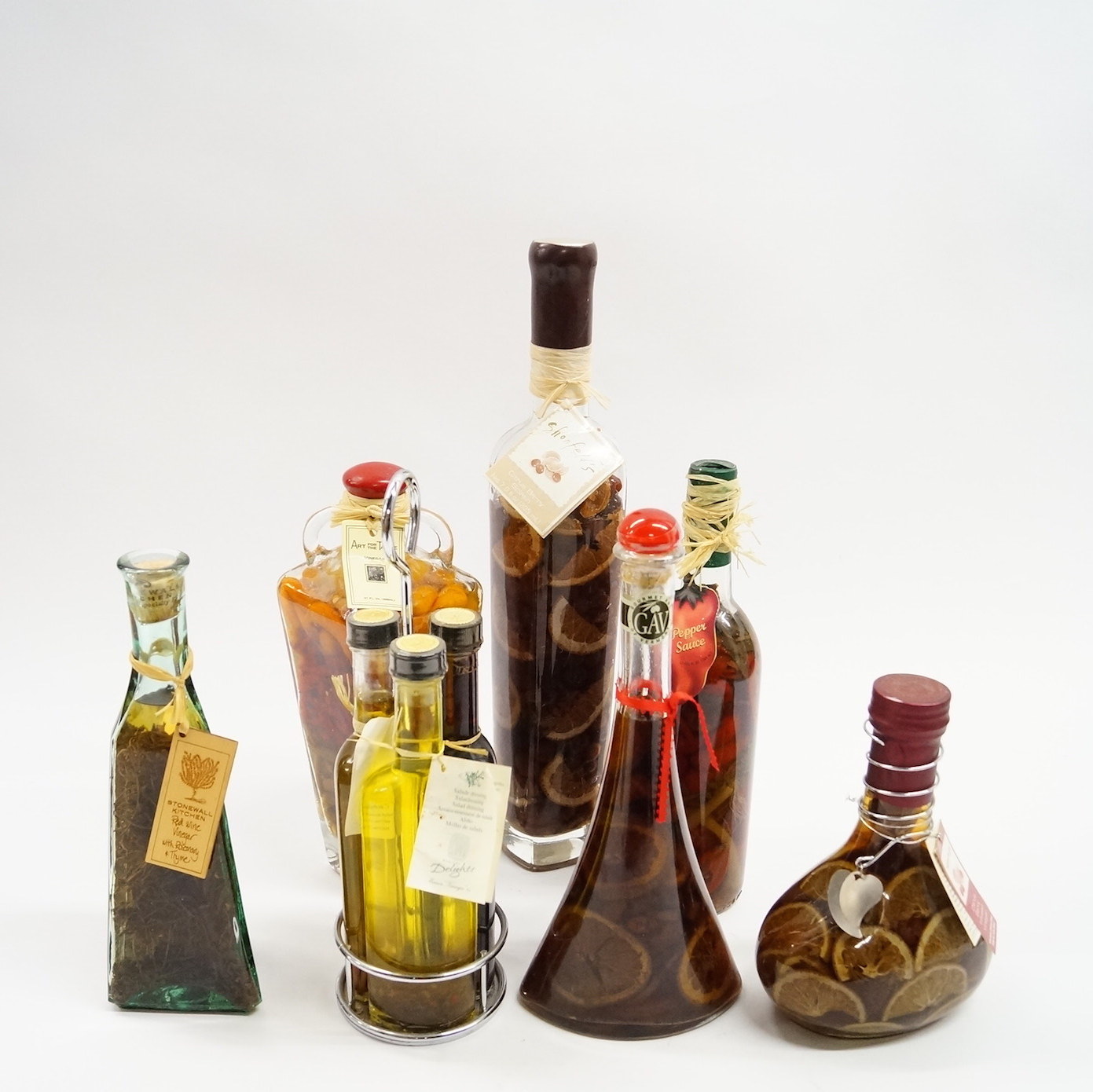 Decorative Vinegar Bottles Ebth