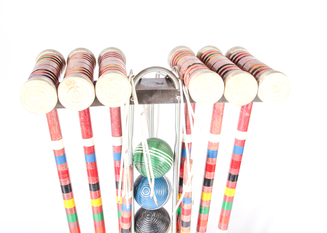 Vintage Forster Croquet Set EBTH
