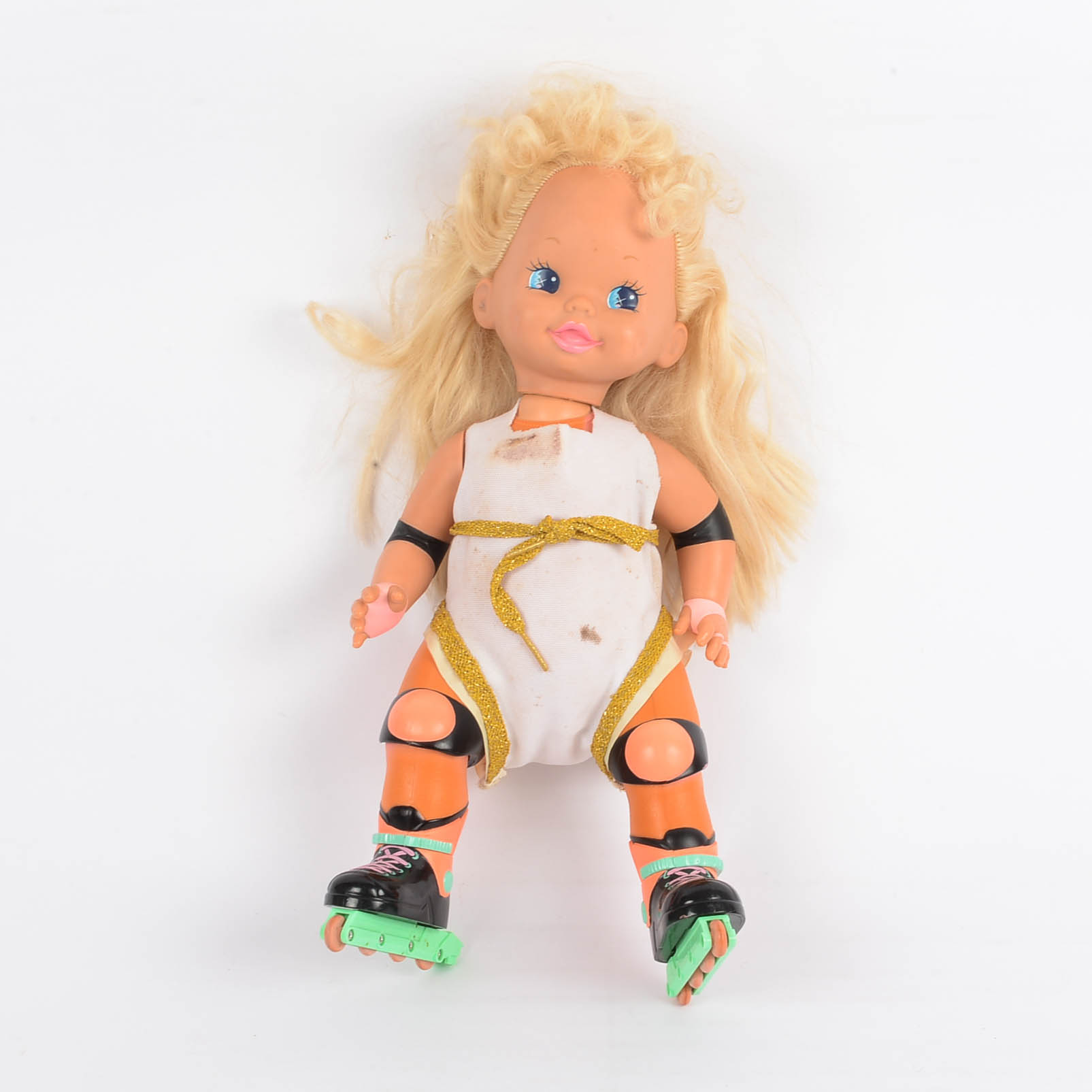 baby rollerblade doll