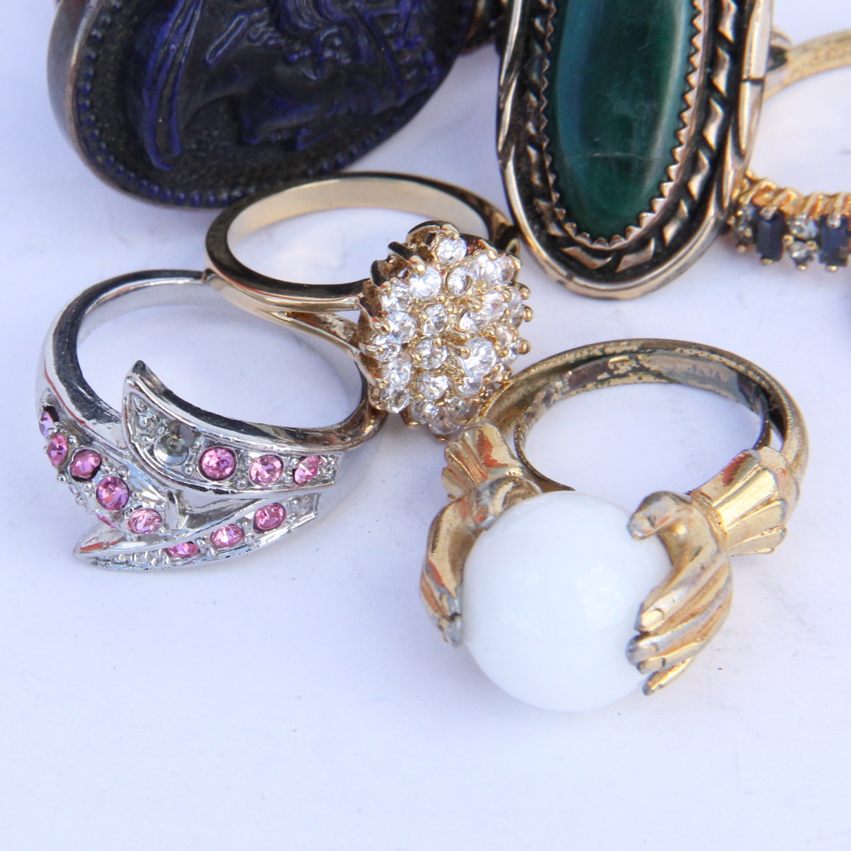 Assorted Costume Rings EBTH