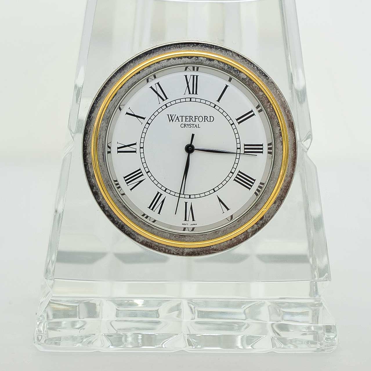 Waterford Crystal Obelisk Desk Clock EBTH