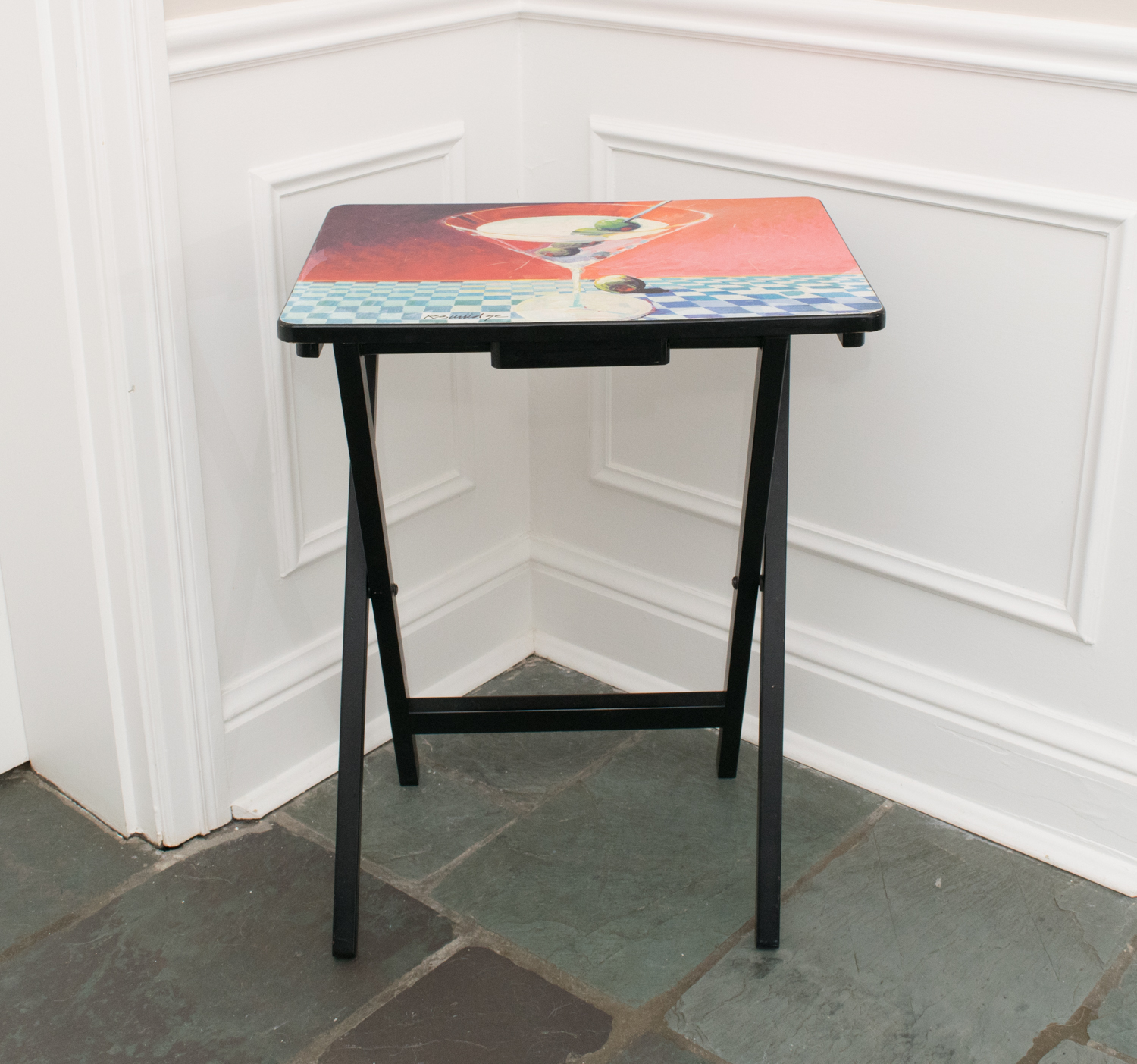 Collection of Television Trays and Stand EBTH