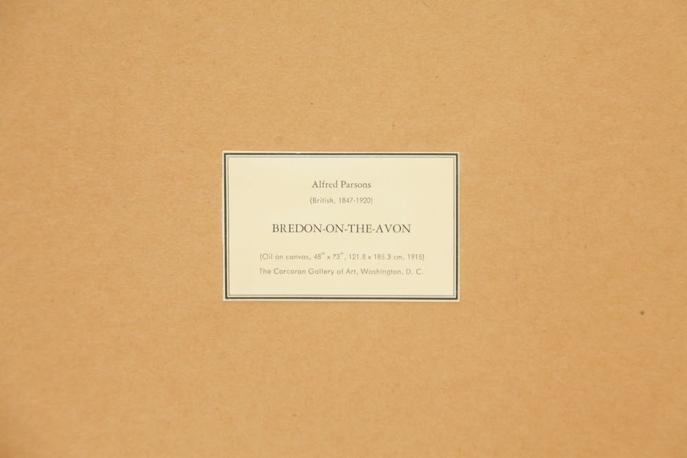 Framed Reproduction after Alfred Parsons "BredonontheAvon" EBTH