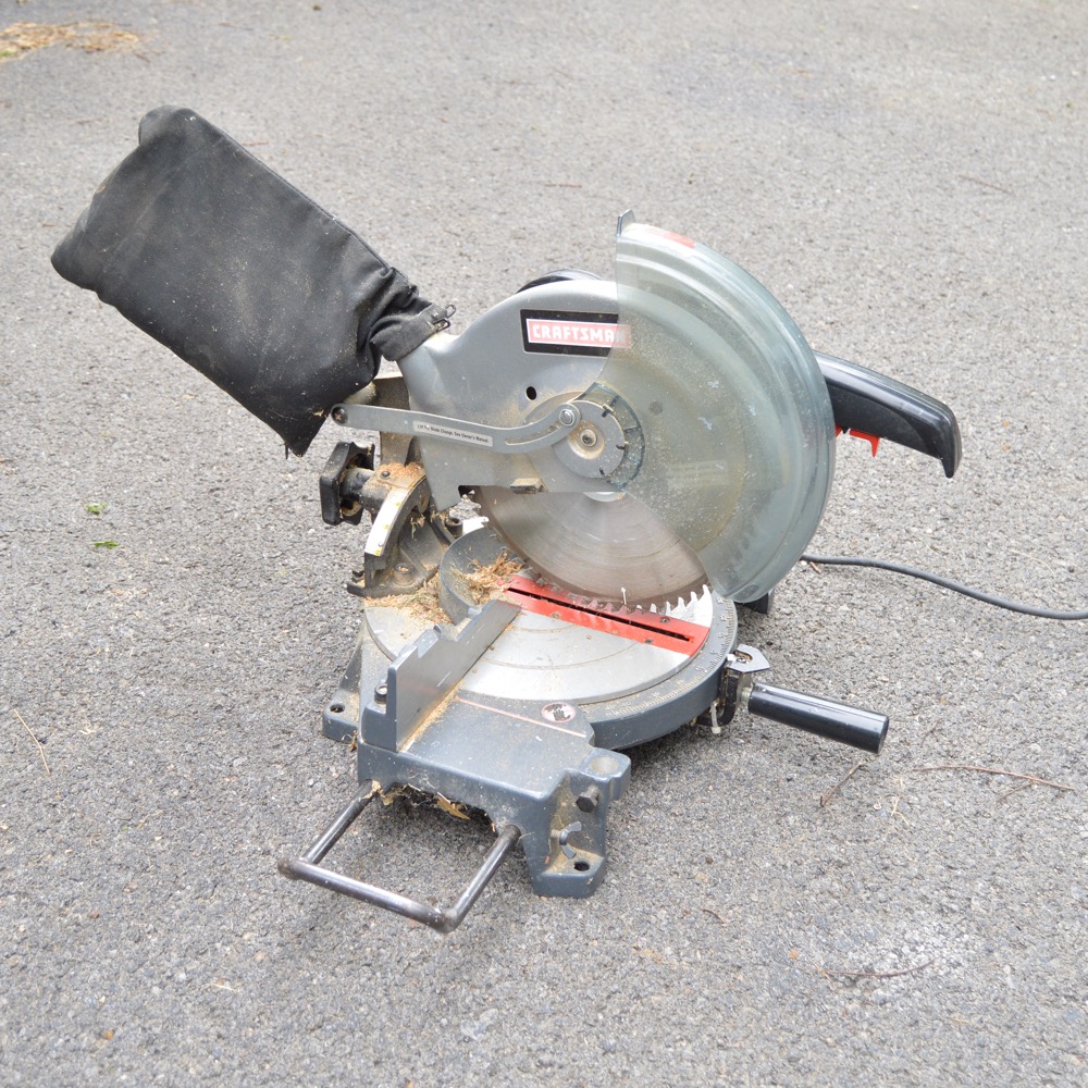 Craftsman 10" Miter Saw EBTH