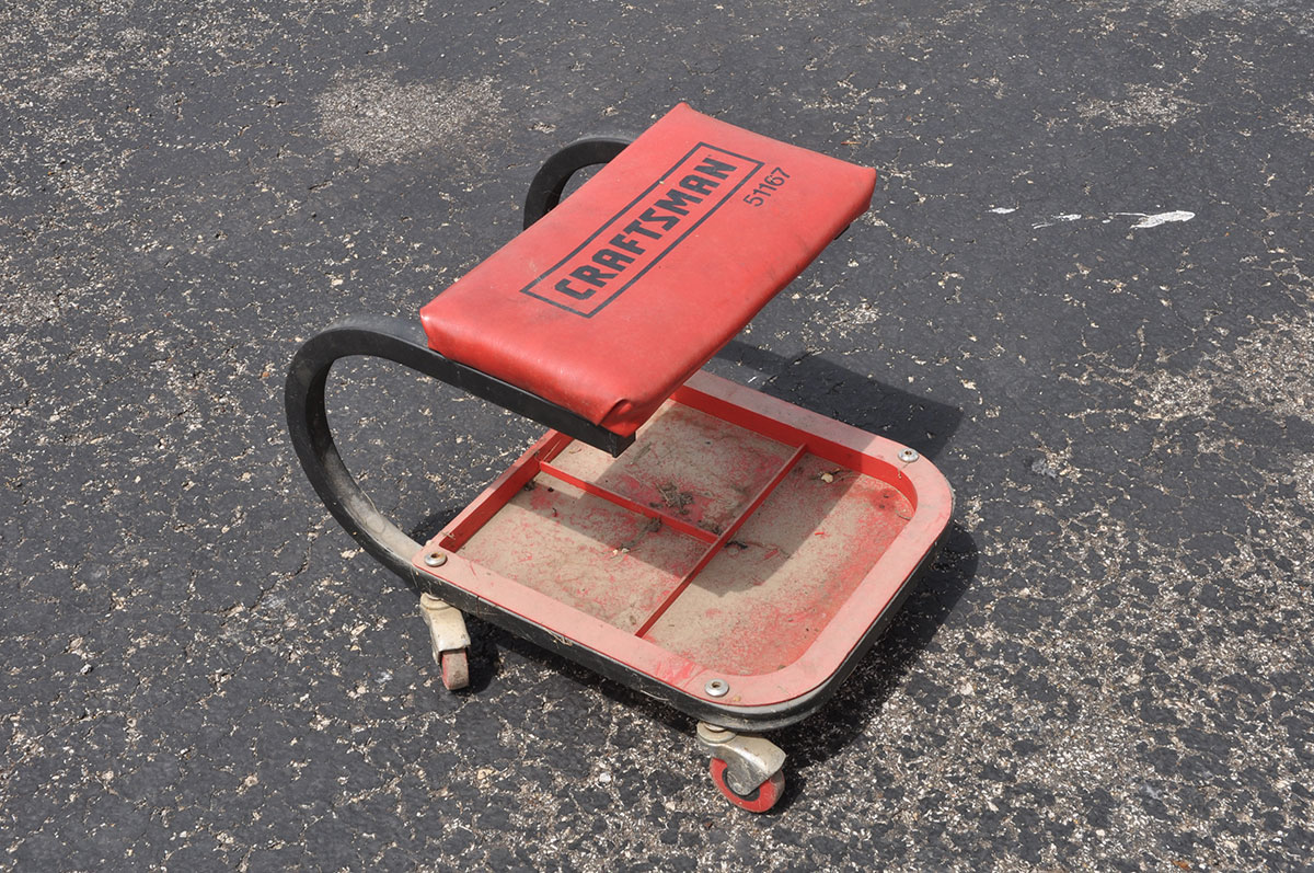 Craftsman Rolling Creeper and Creeper Seat EBTH