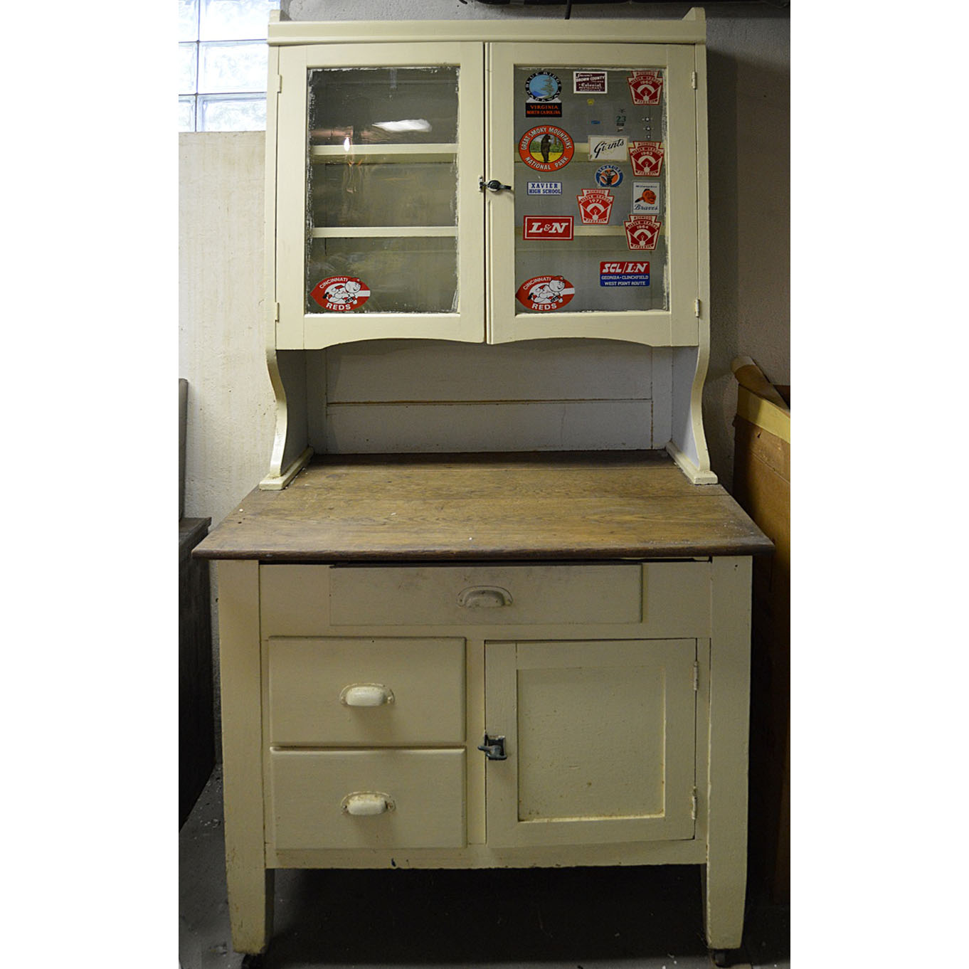 1930s 1940s Sellers Style Kitchen Cabinet Ebth