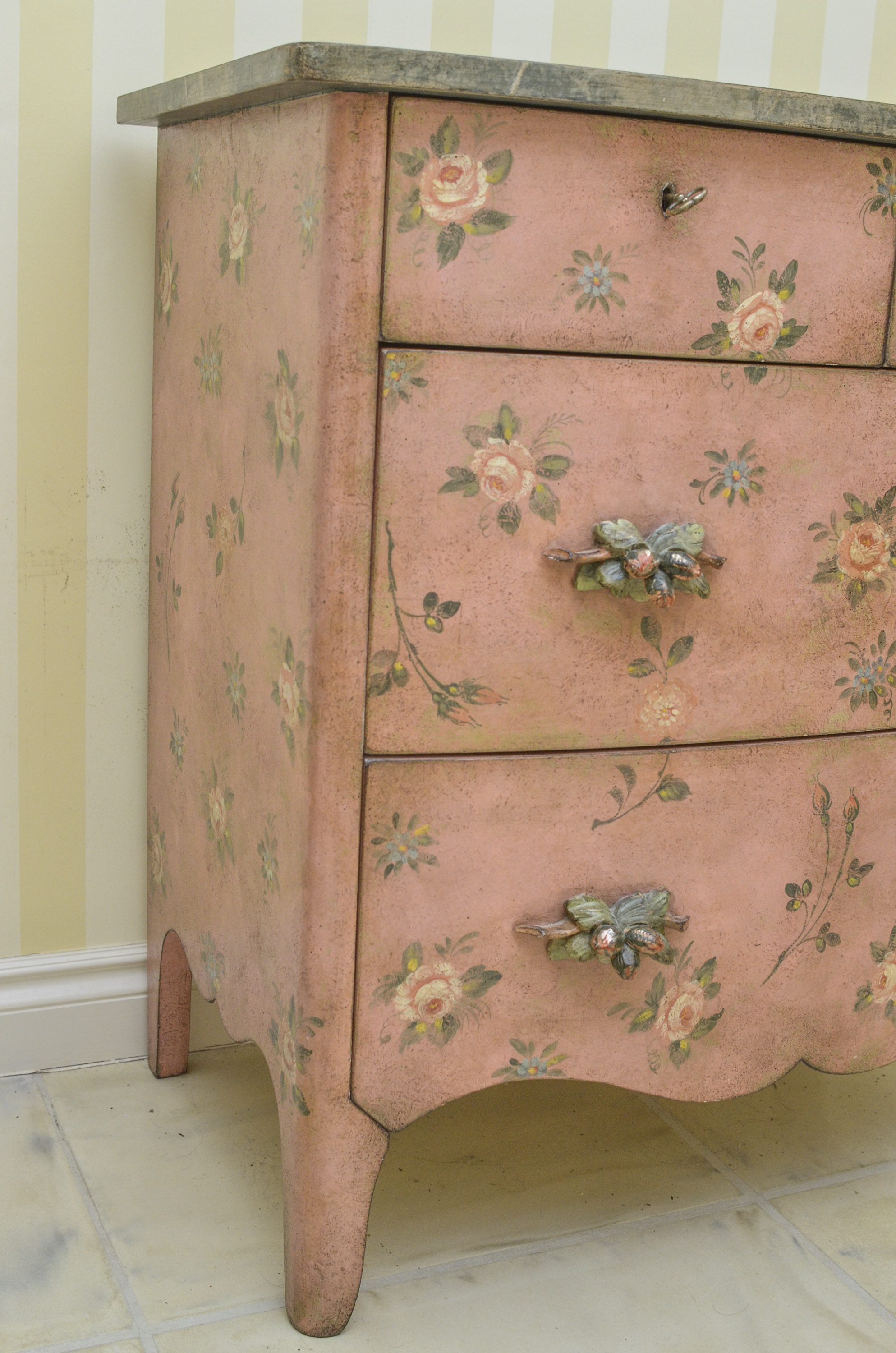 Hand Painted Chest of Drawers EBTH