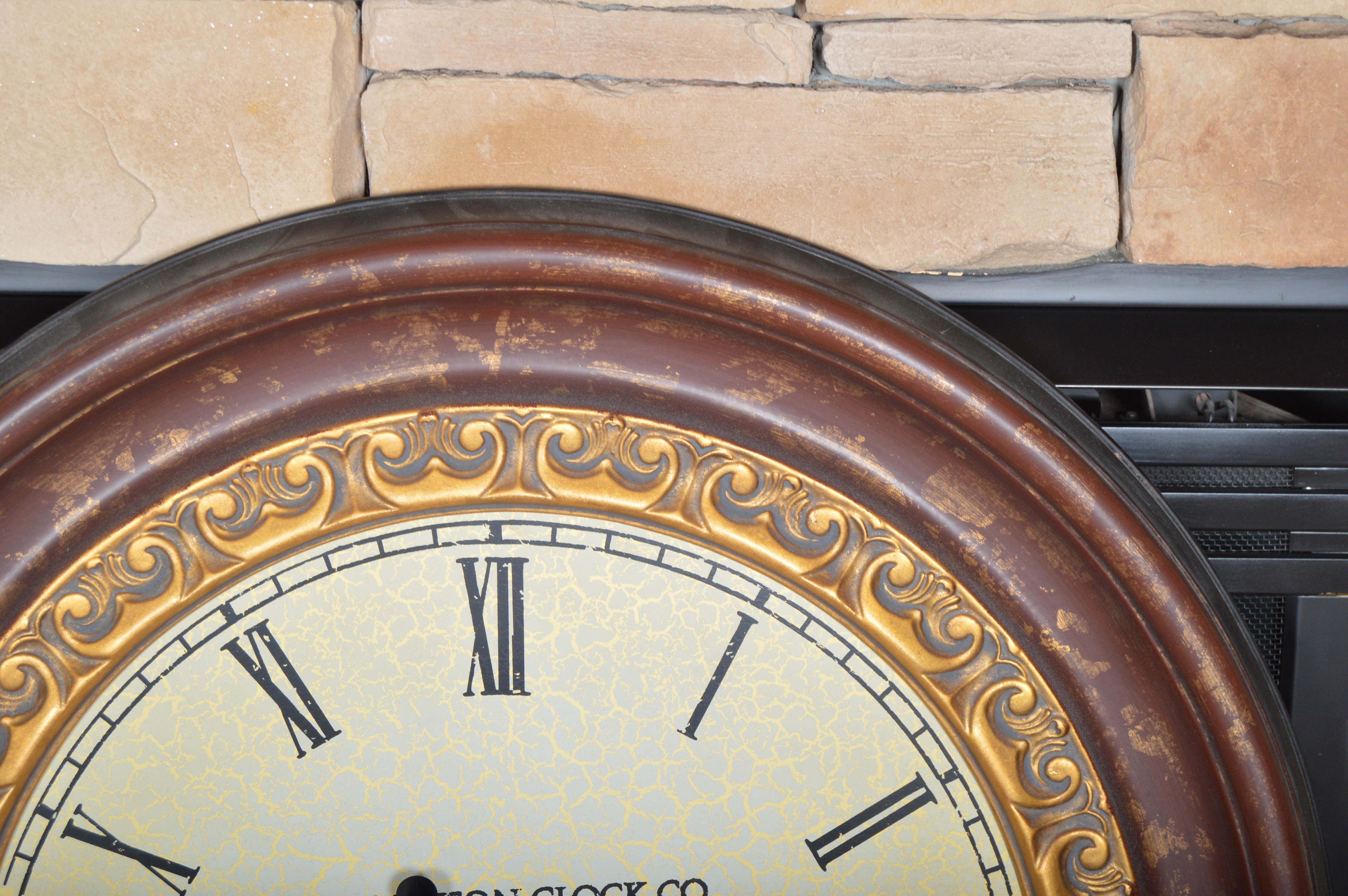 Madison Clock Co. Oversized Wall Clock EBTH