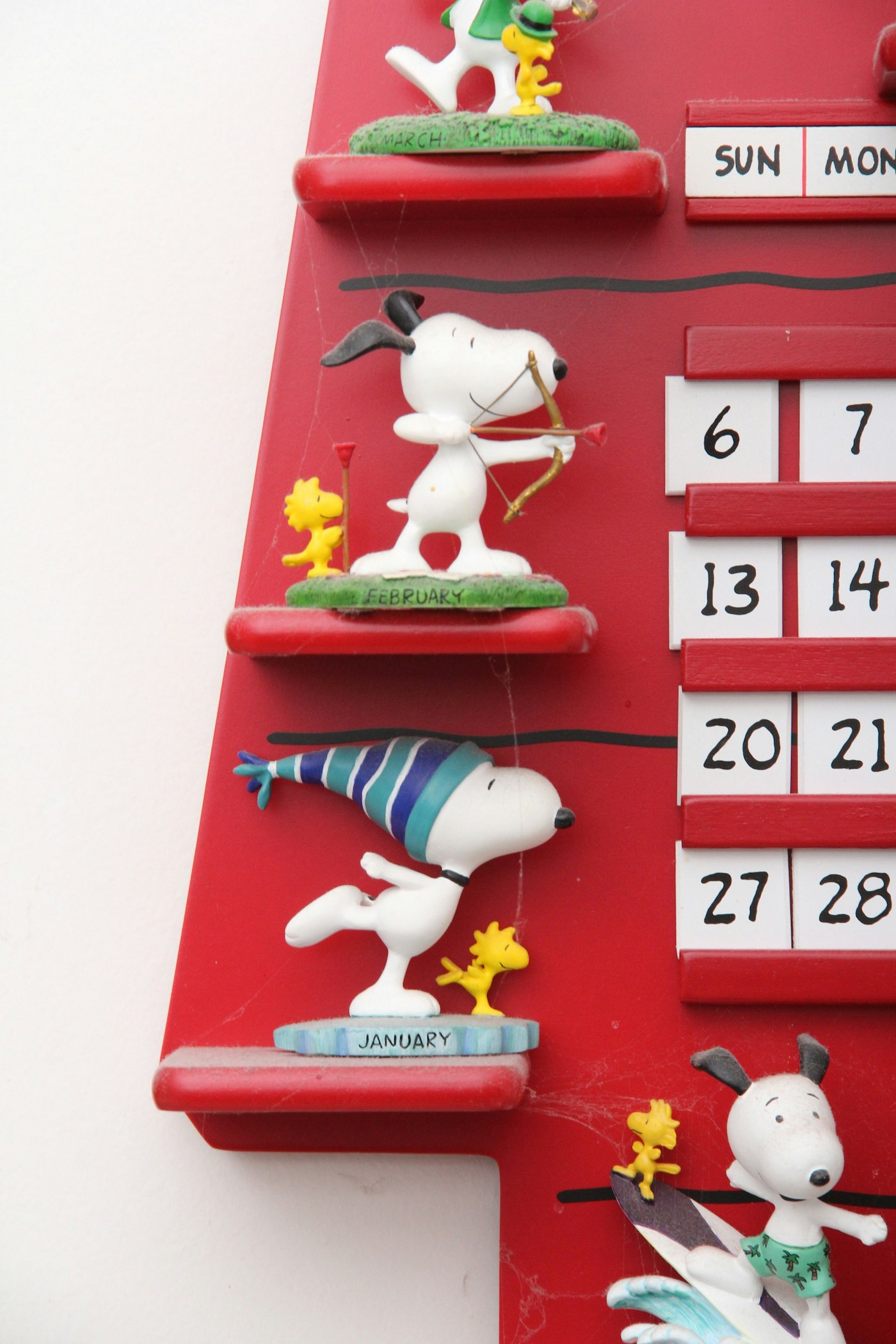 Snoopy and Woodstock Perpetual Calendar EBTH