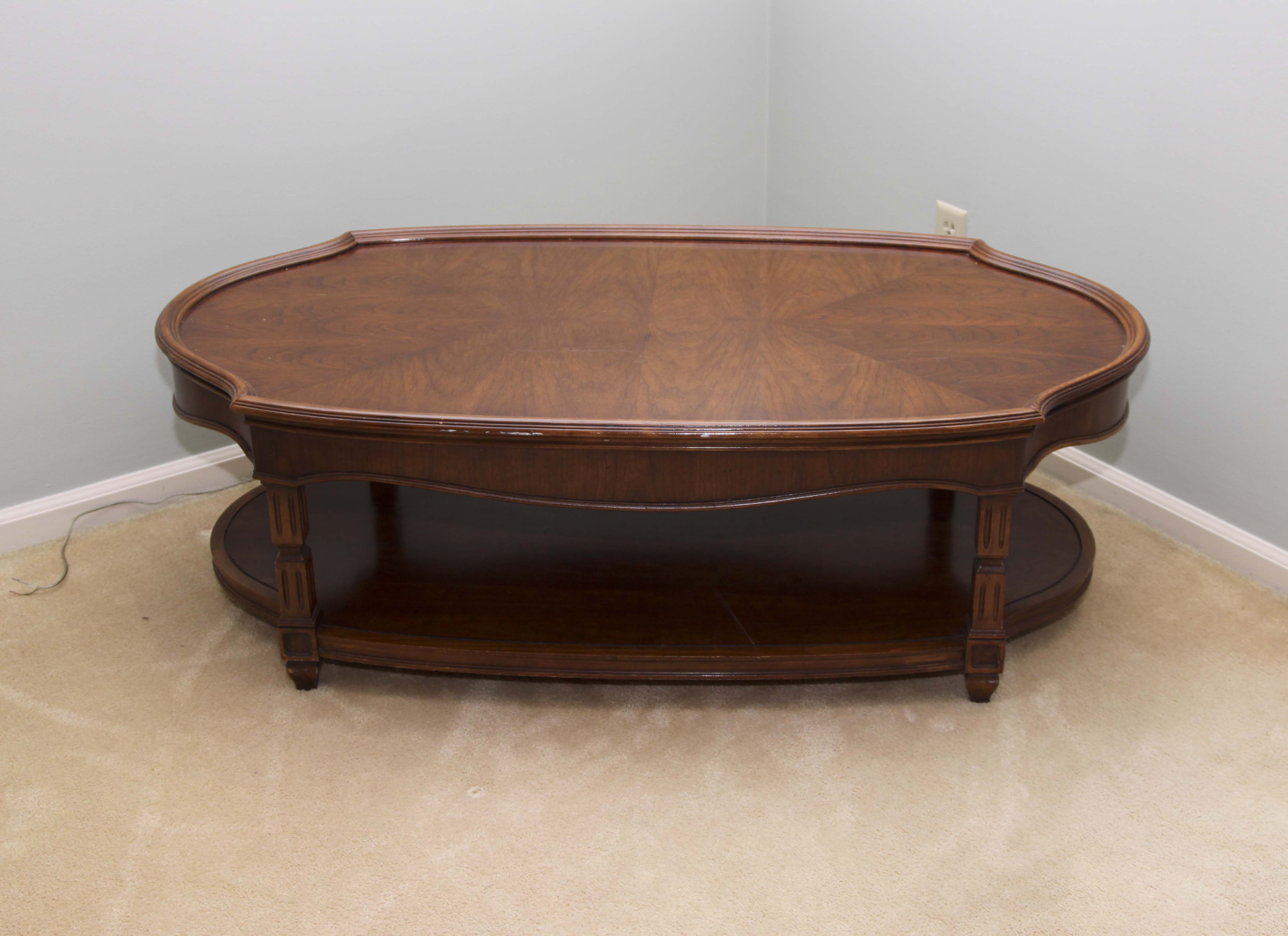 Thomasville Oval Coffee Table EBTH
