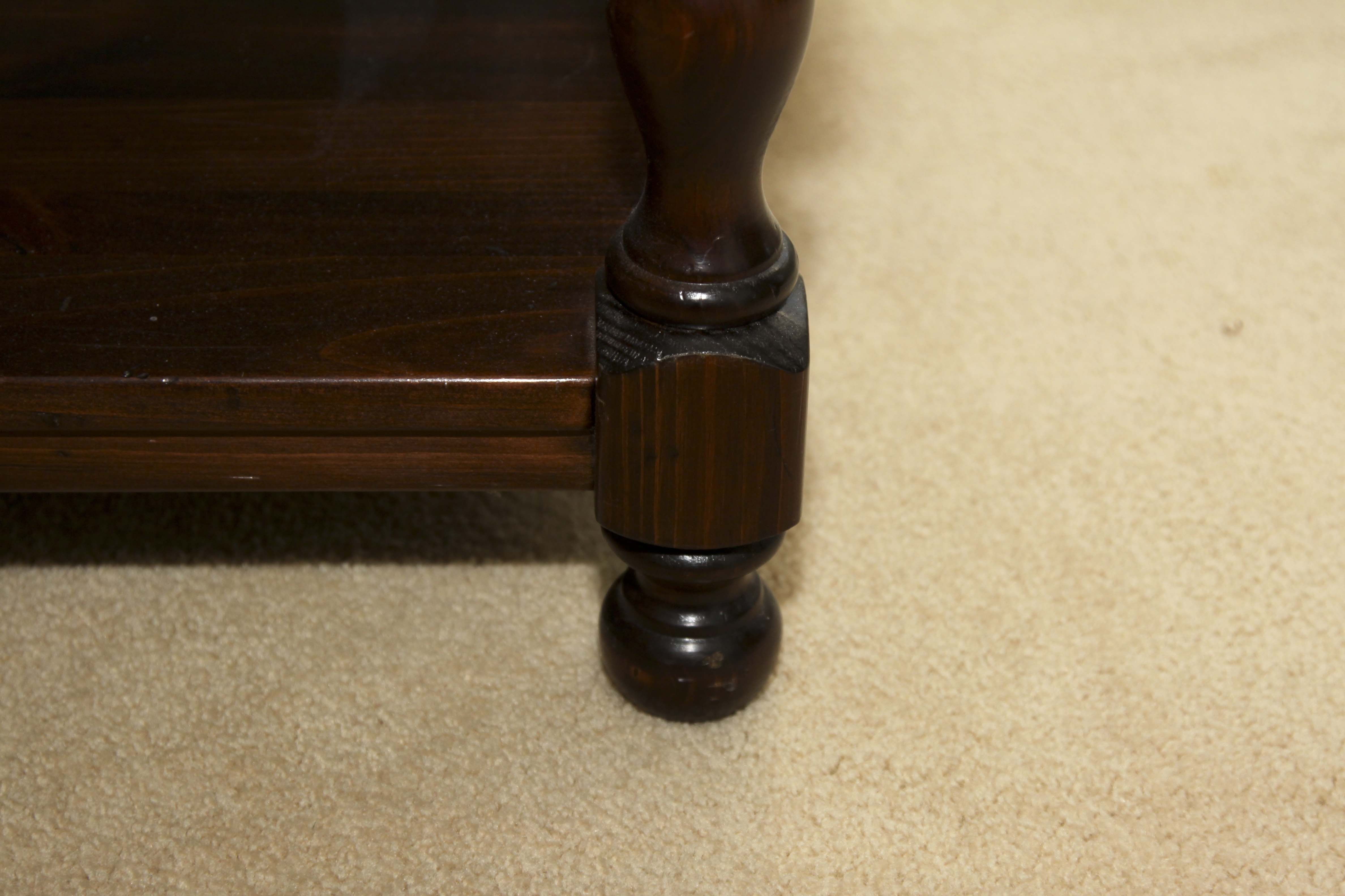 Pair of Vintage Ethan Allen End Tables 'Old Tavern Collection' EBTH