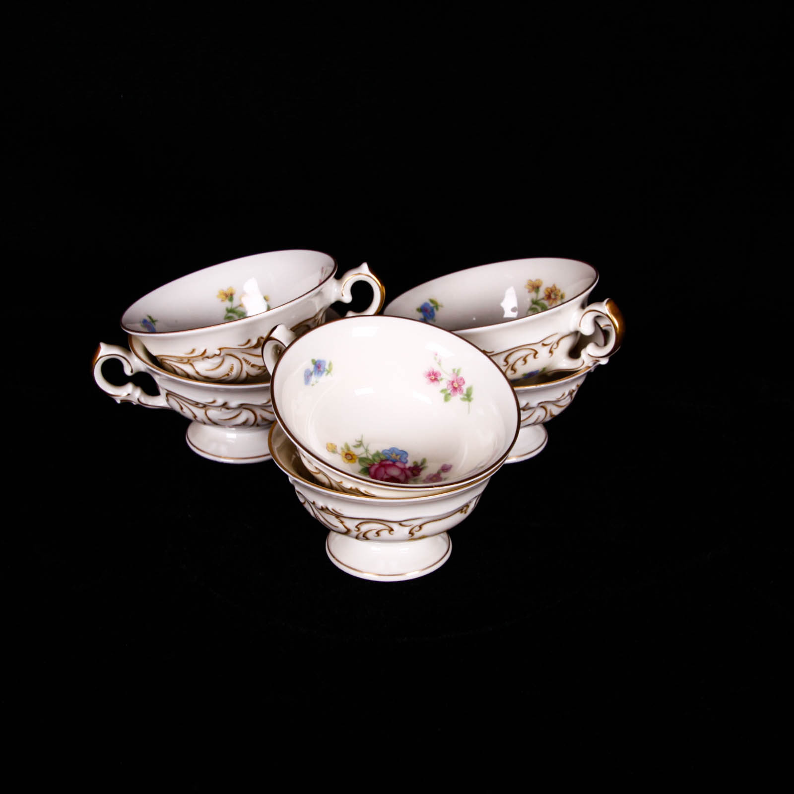 Vintage Friederike KPM Germany "Renaissance" China Set EBTH