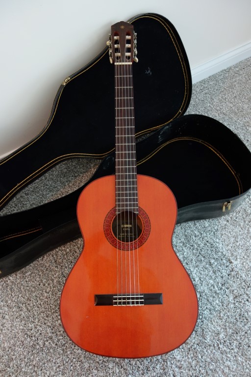 Vintage Yamaha Six String Acoustic Guitar EBTH