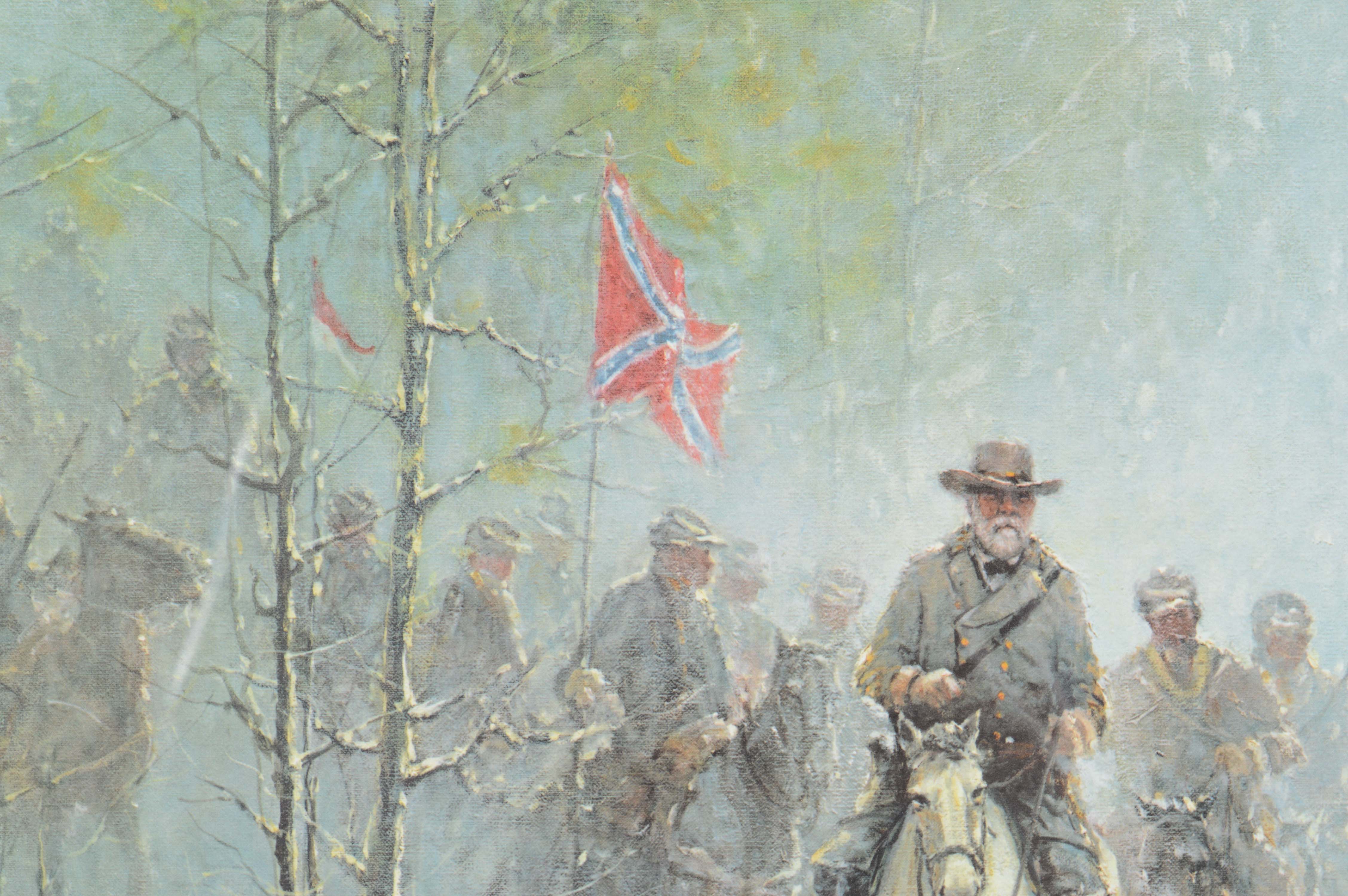 Signed Limited Edition Offset Lithograph "The Hope of the Confederacy