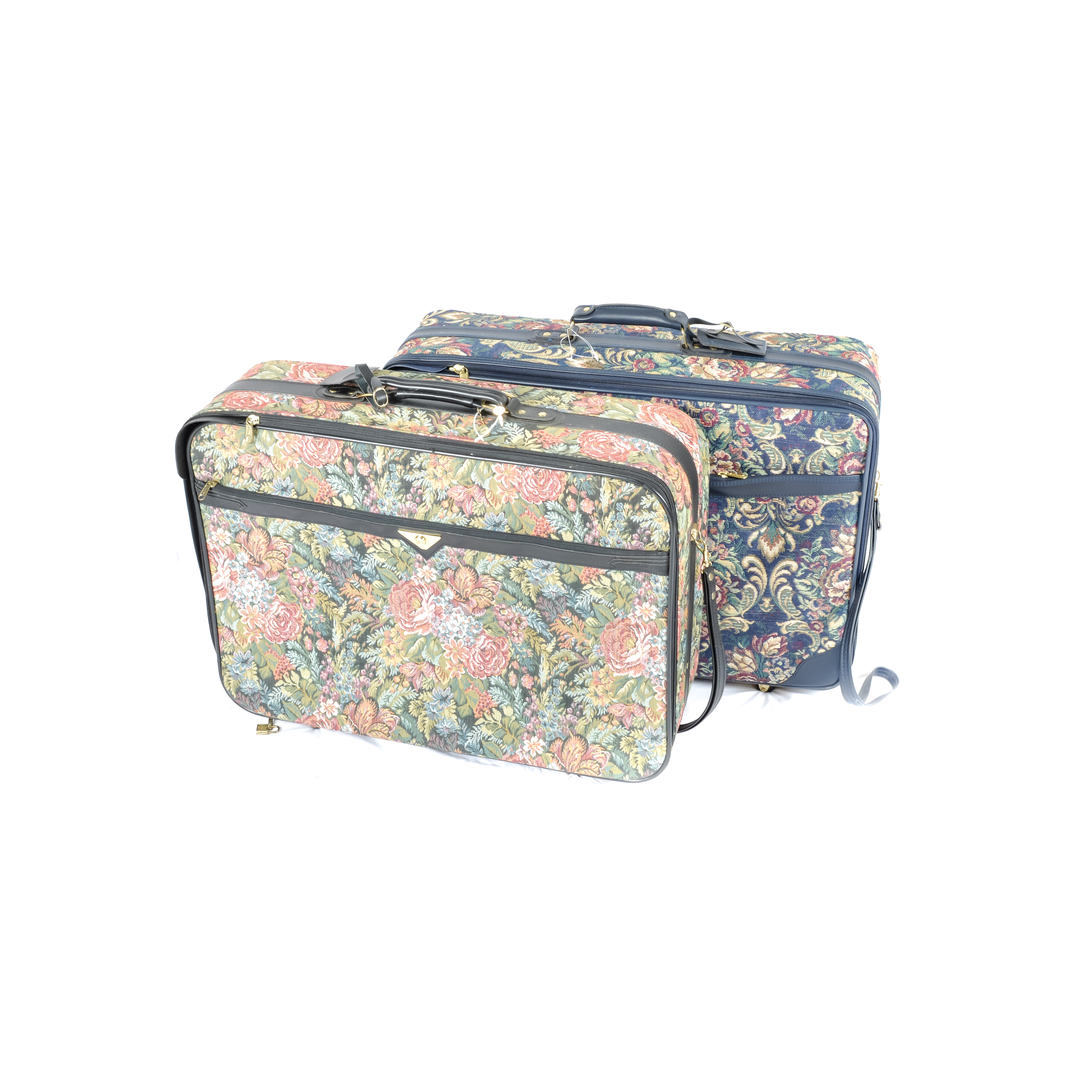 jaguar luggage floral