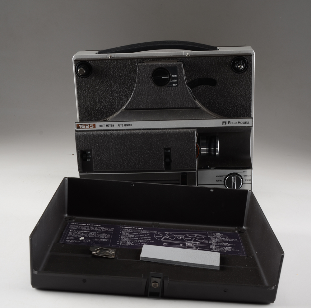 Vintage Sears Super 8 Movie Camera and Bell & Howell Movie Projector EBTH