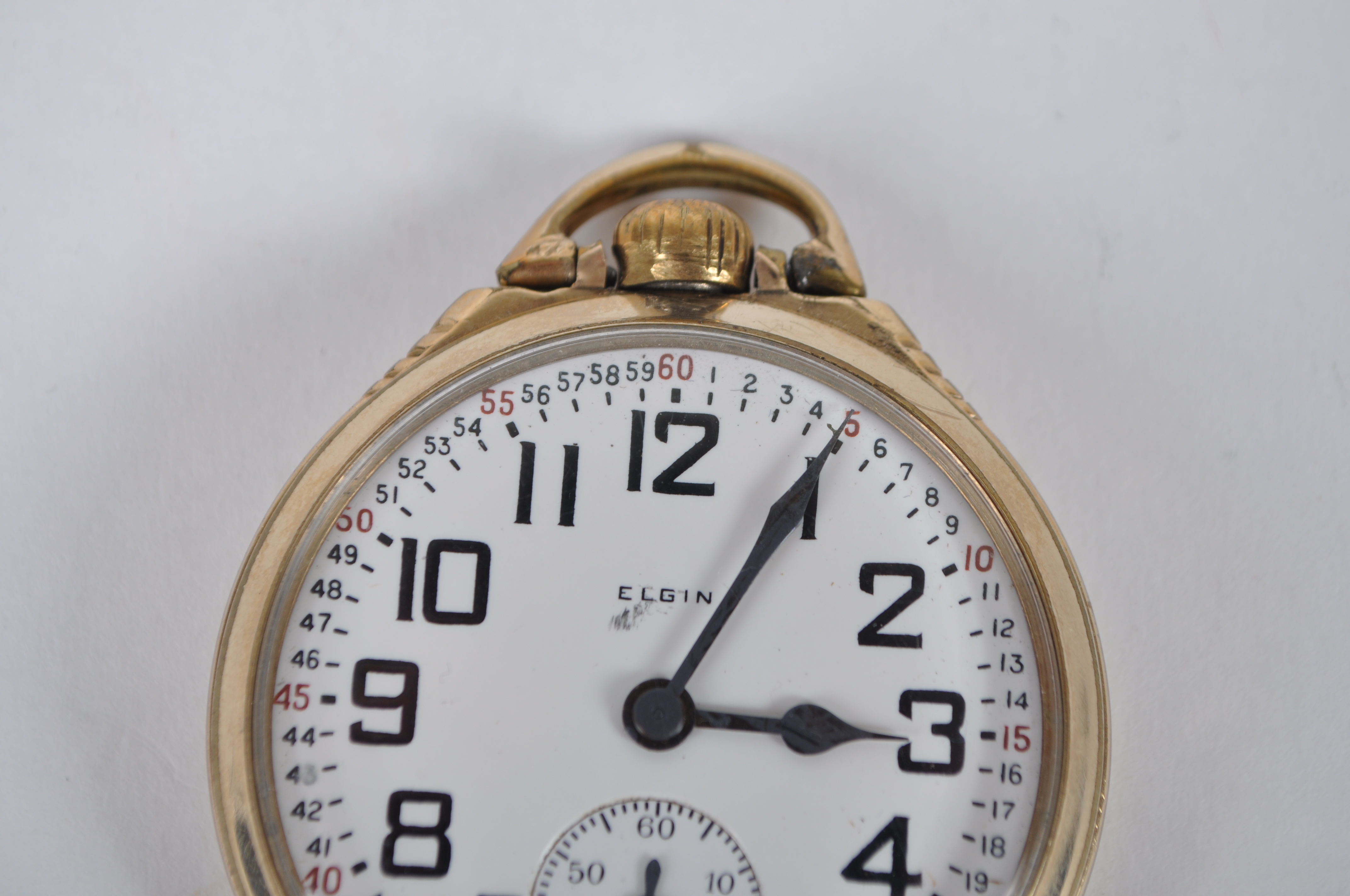 Elgin J. Boss Keystone Pocket Watch EBTH