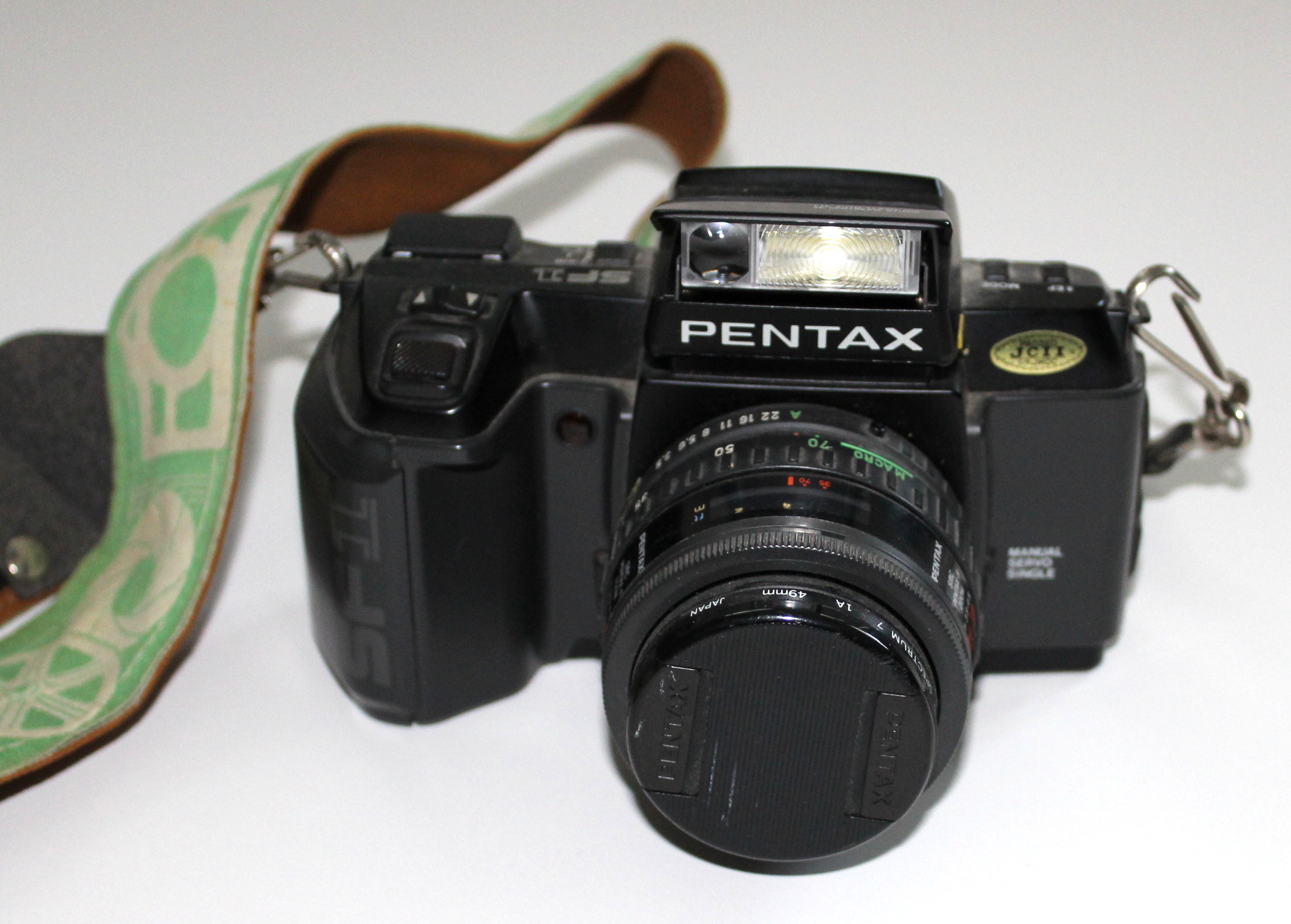 Pentax SF1 35mm Film Camera with Camera Bag and Books