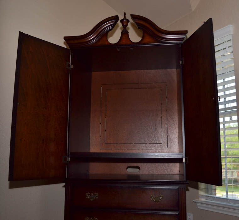 Bombay Company Armoire Entertainment Center EBTH