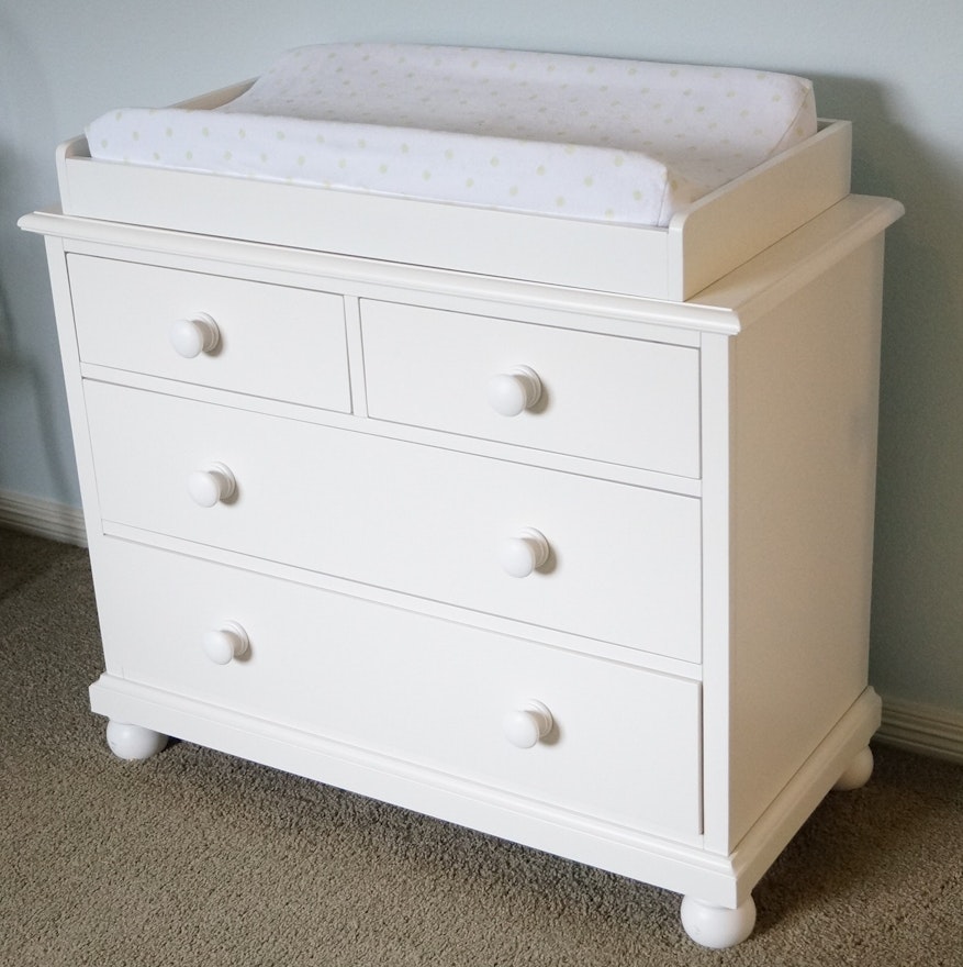 Pottery Barn Kids Catalina Dresser And Topper Ebth