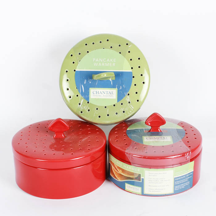 Chantal Ceramic Pancake Warmers EBTH