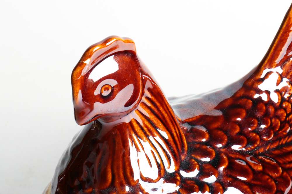 Hull Pottery Chicken Dishes EBTH