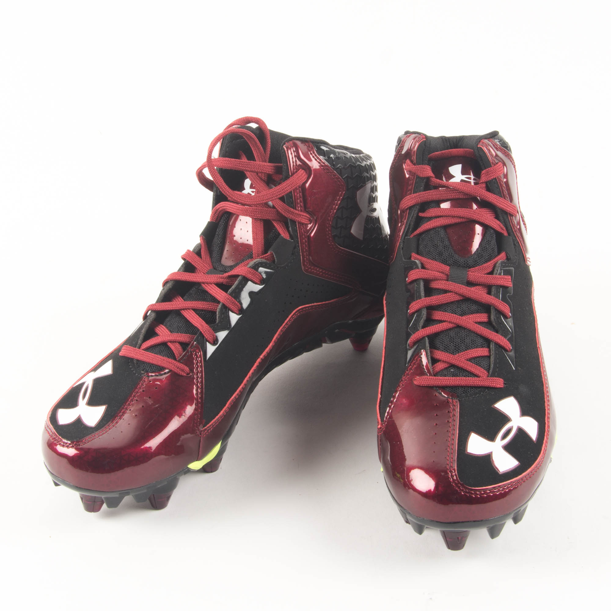 maroon under armour cleats